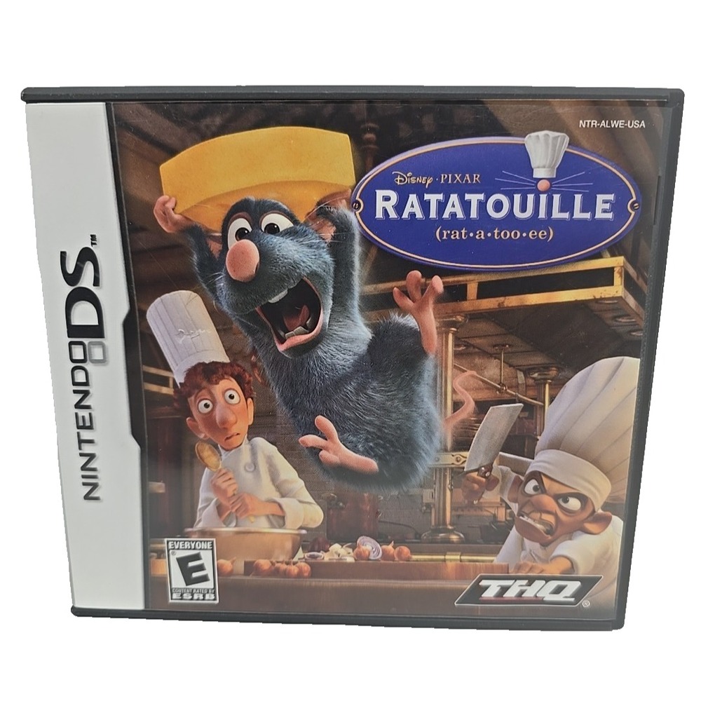 Ratatouille - Nintendo‎ DS Book Only Instruction Manuals Sleeve Disney